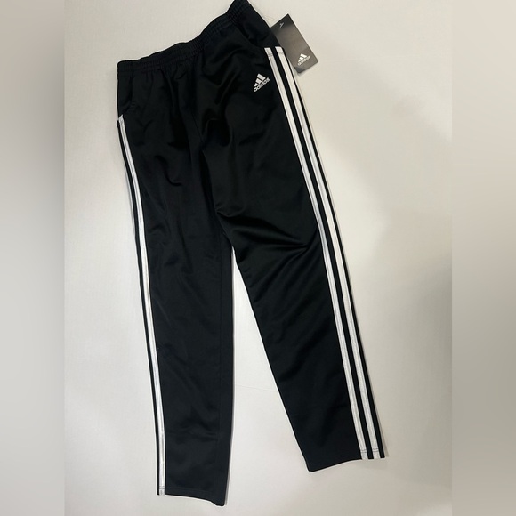 Adidas Black and White Joggers with Iconic Stripes - Picture 6 of 10